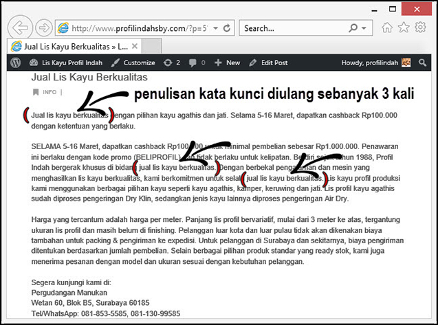 Cara Mudah Menulis Artikel SEO Ampuh