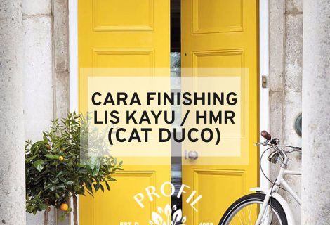 Cara Finishing Lis Dengan Cat Duco